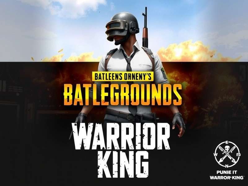 PUBG Warrior King Game Banner